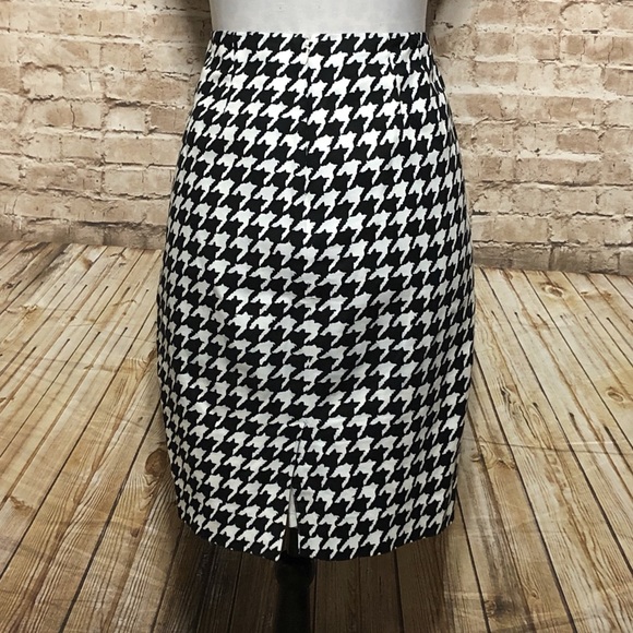 The Limited High Waist Houndstooth Pencil Skirt - Picture 4 of 8